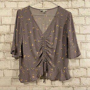 American‎ Eagle Outfiter Floral Top Size XS
